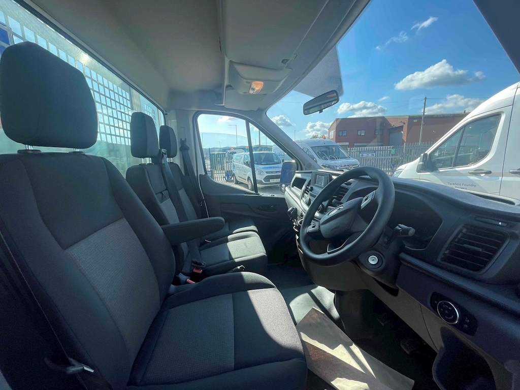 Ford Transit Custom 350 Leader Cc Ecoblue White #3