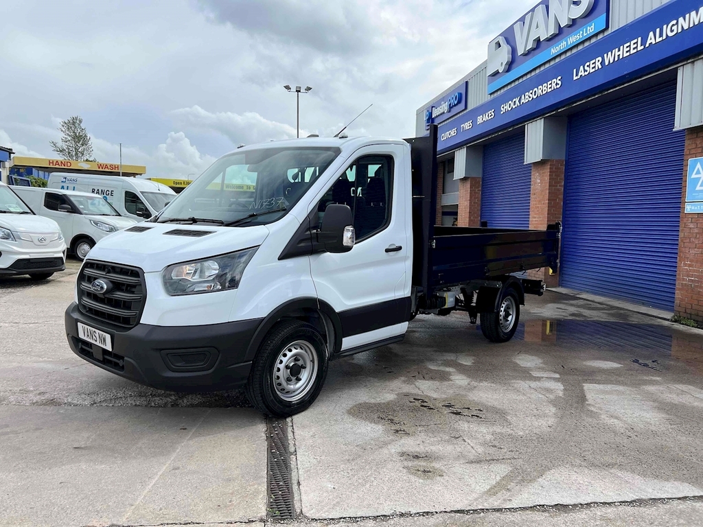 Ford Transit Custom 350 L2 Cc Srw Tipper White #5