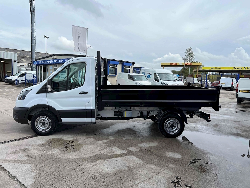 Ford Transit Custom 350 L2 Cc Srw Tipper White #4