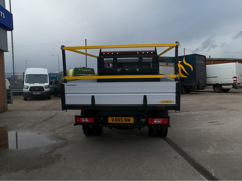 Ford Transit Custom 2.0 350 Ecoblue Leader One-way Tipper Rwd L3 Eu6 T White #4