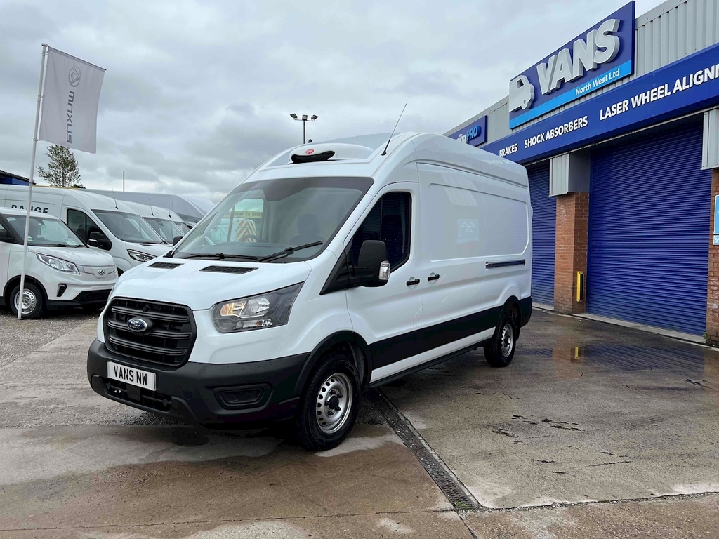 Ford Transit Custom 350 Leader L3 H3 Chiller White