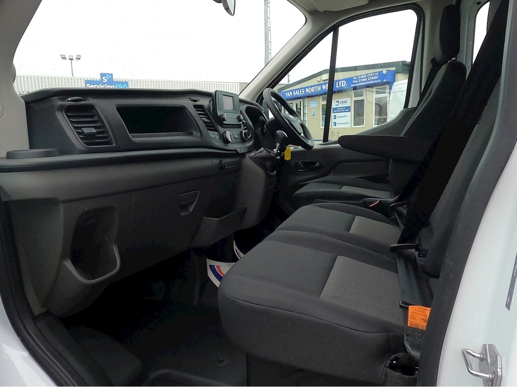 Ford Transit Custom 350 Leader 1-Way Double Cab Tipper Drw L3 Eu6 White #4