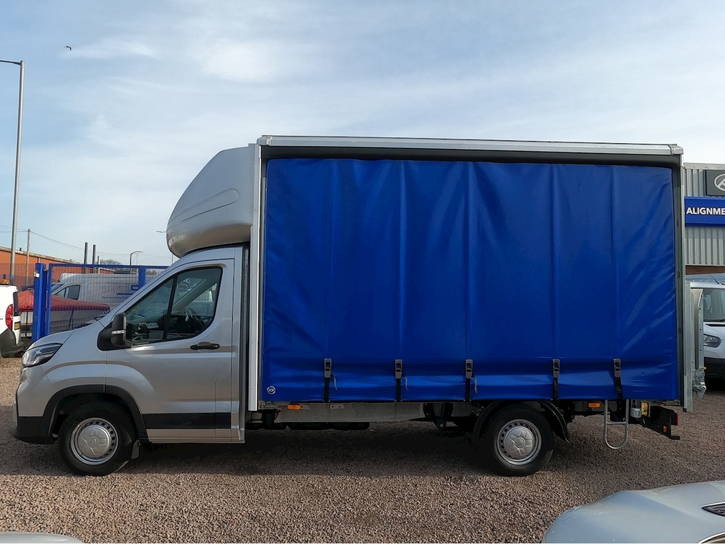 Maxus Deliver 9 Base Lwb Curtainside Tail Lift Silver #2