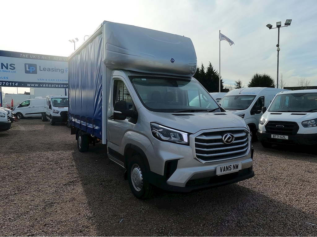 Maxus Deliver 9 Base Lwb Curtainside Tail Lift Silver #6