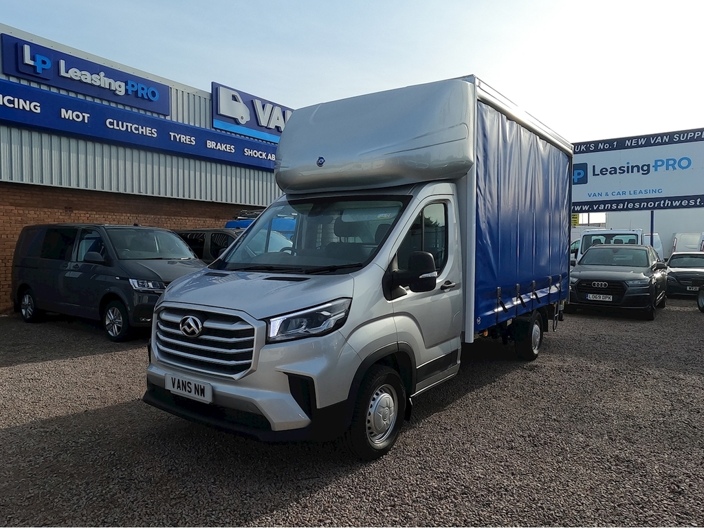 Maxus Deliver 9 Base Lwb Curtainside Tail Lift Silver
