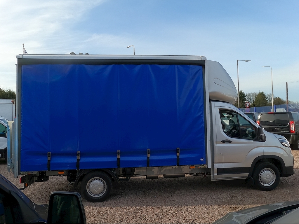 Maxus Deliver 9 Base Lwb Curtainside Tail Lift Silver #4