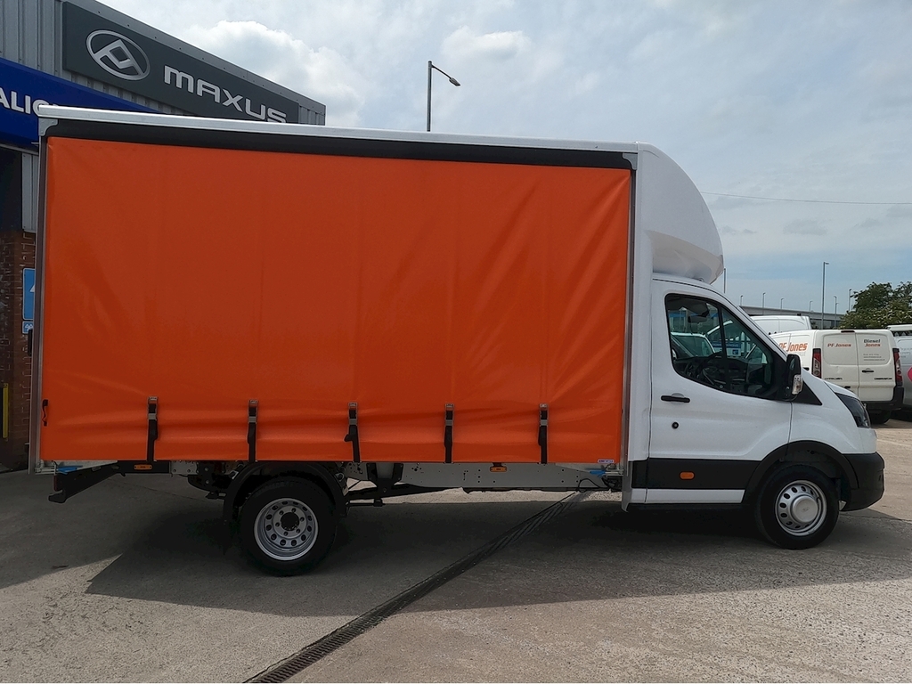 Ford Transit Custom 350 Leader Cc Ecoblue Curtain White #5