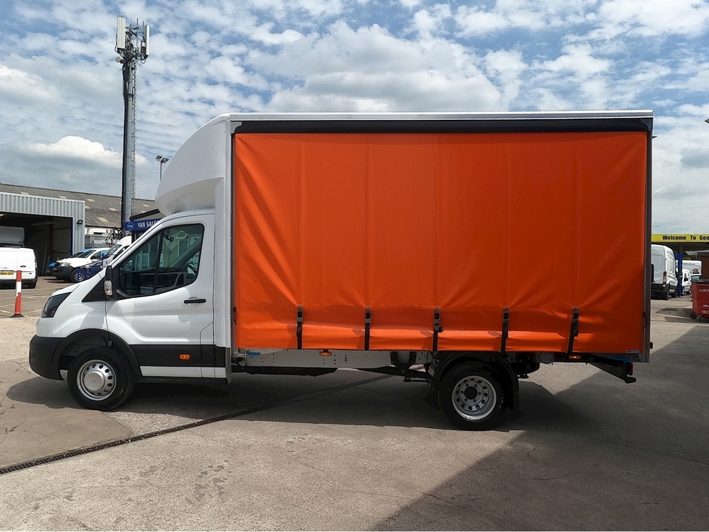 Ford Transit Custom 350 Leader Cc Ecoblue Curtain White #4
