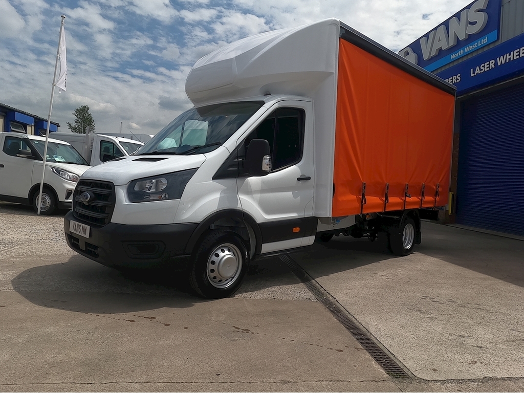 Ford Transit Custom 350 Leader Cc Ecoblue Curtain White #3