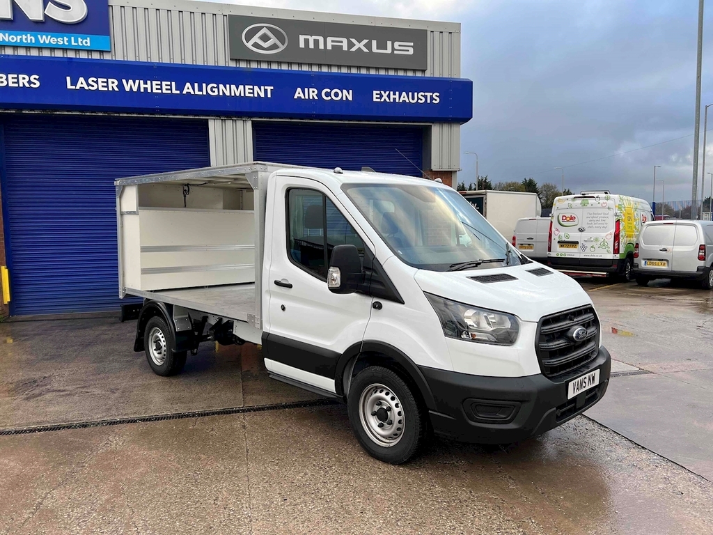 Ford Transit Custom 350 L2 130 Srw White #3