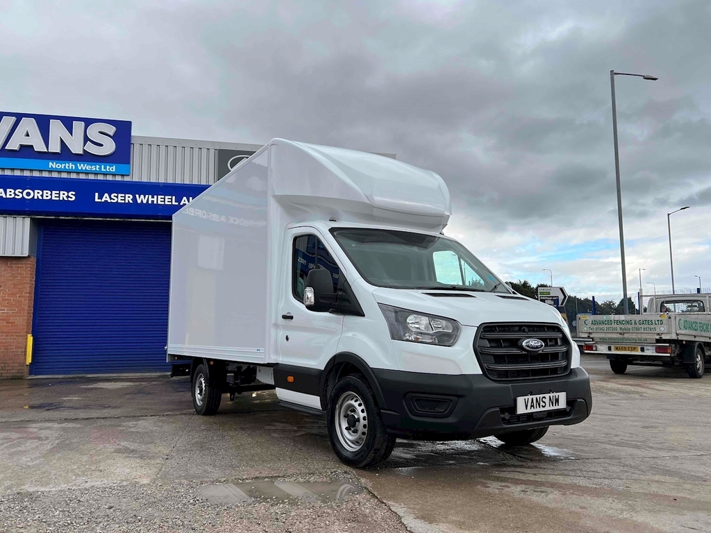 Ford Transit Custom 350 Leader Srw L4 Luton Tail Lift White