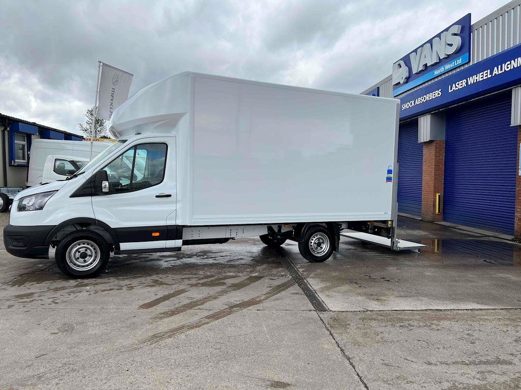 Ford Transit Custom 350 Leader Srw L4 Luton Tail Lift White #6