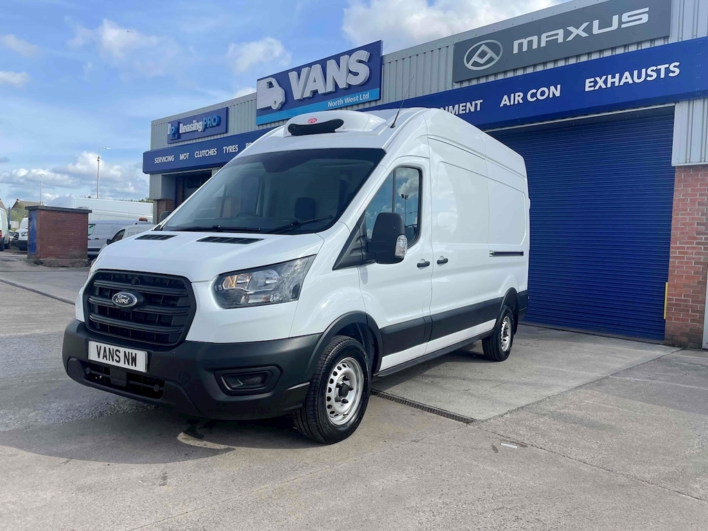 Ford Transit Custom L3 H3 Leader Freezer Chiller White
