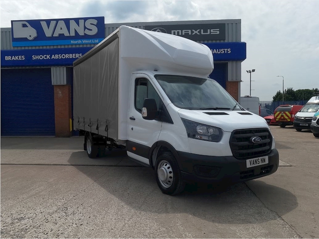 Ford Transit Custom 350 Leader Cc Ecoblue Curtain Taillift White #2
