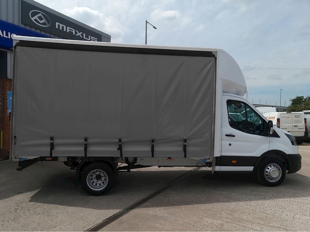 Ford Transit Custom 350 Leader Cc Ecoblue Curtain Taillift White #3