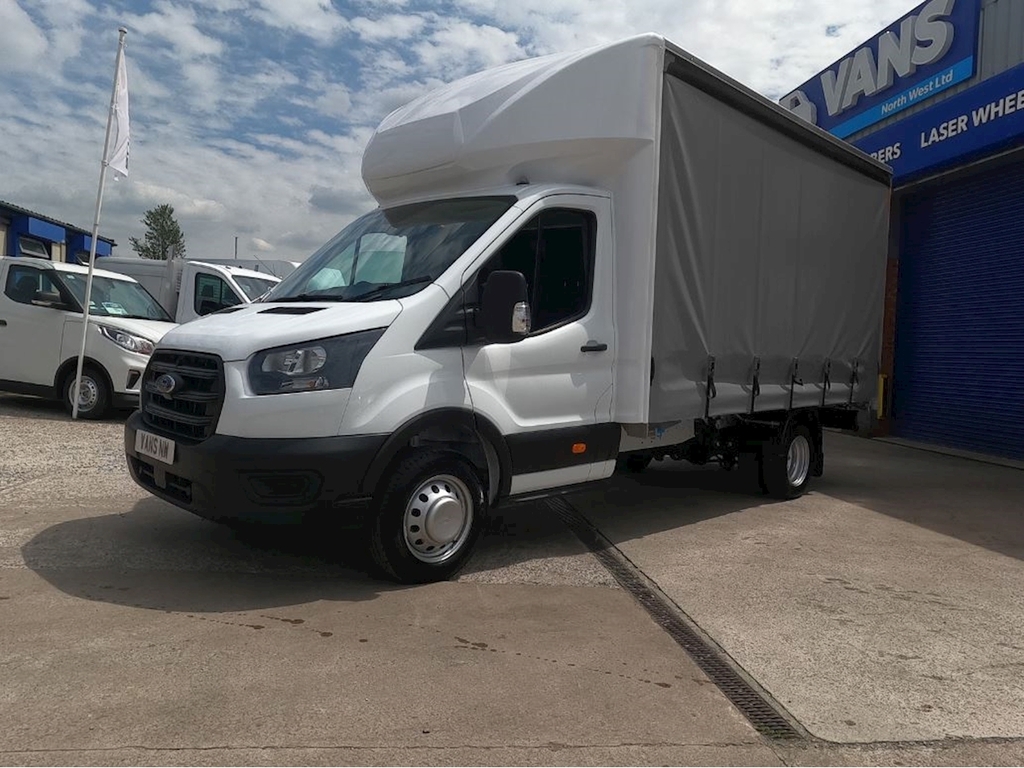 Ford Transit Custom 350 Leader Cc Ecoblue Curtain Taillift White