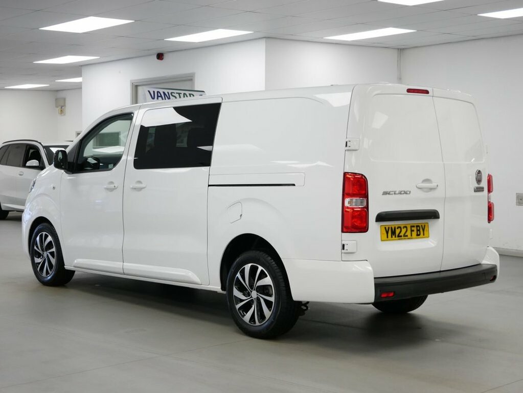 Fiat Scudo 2L 2.0 Multijet Business Crew Van Double Cab 6Dr D White #4