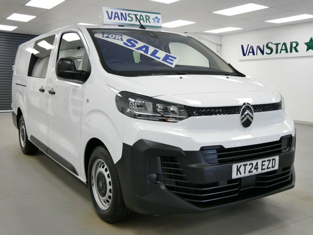 Citroen Dispatch 2L 2.0 Bluehdi Enterprise Xl Crew Van Double Cab 6 White #2