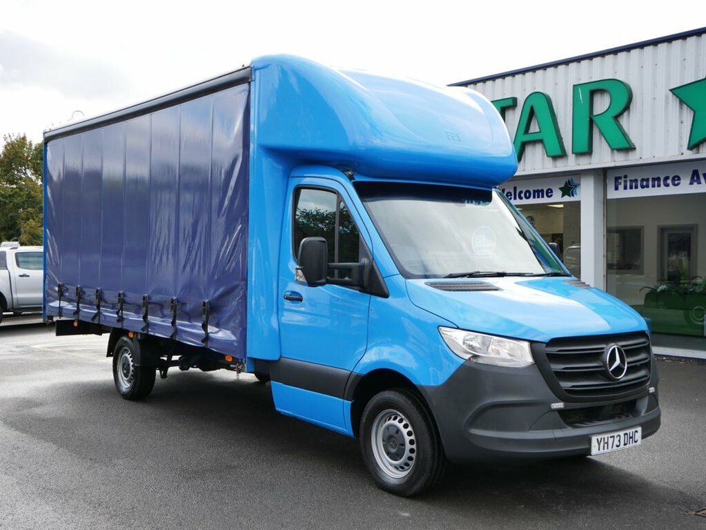 Mercedes-Benz Sprinter 2L 2.0 315 Cdi Progressive Chassis Cab YH73DHC Blue #6