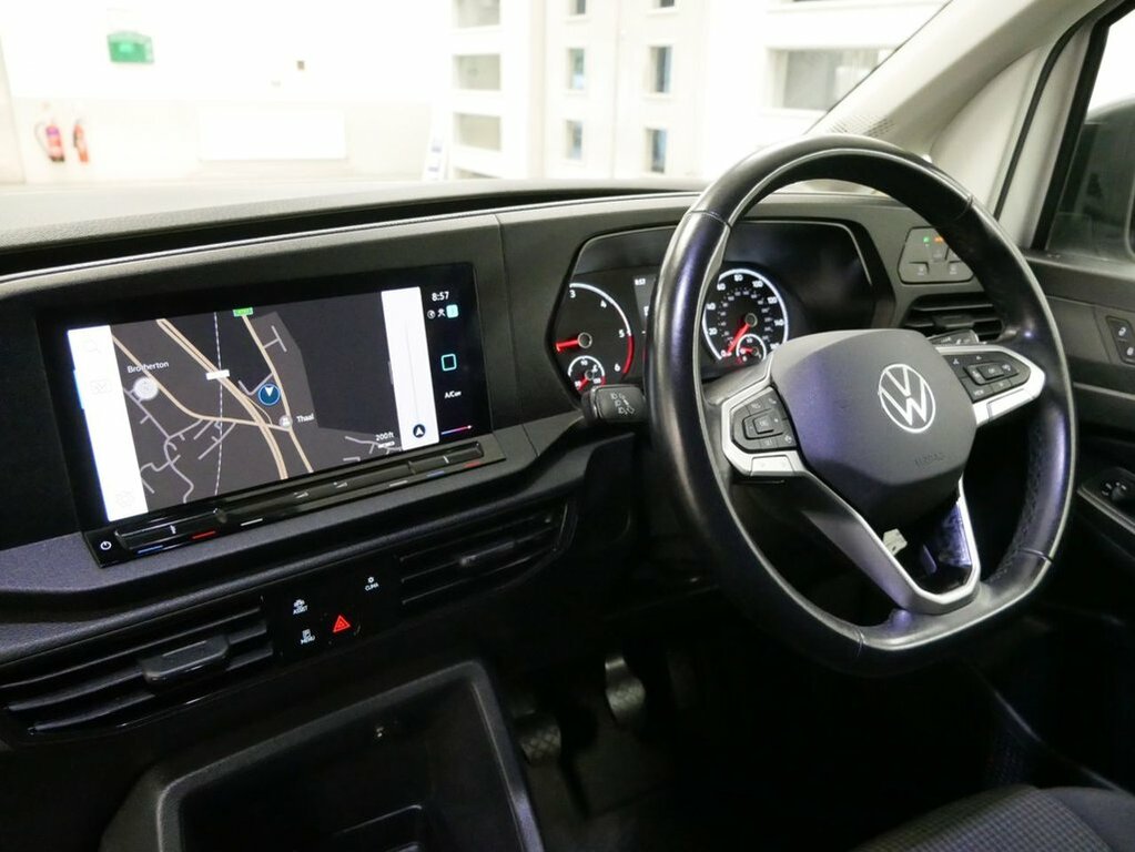 Volkswagen Caddy 2L 2.0 Tdi C20 Commerce Plus Panel Van FN23RVJ White #3