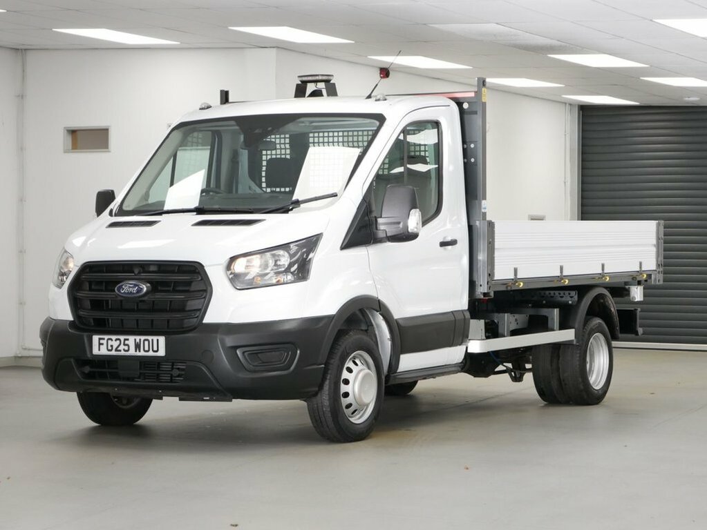 Ford Transit Custom 2L 2.0 470 Ecoblue Leader Chassis Cab M FG25WOU White #4