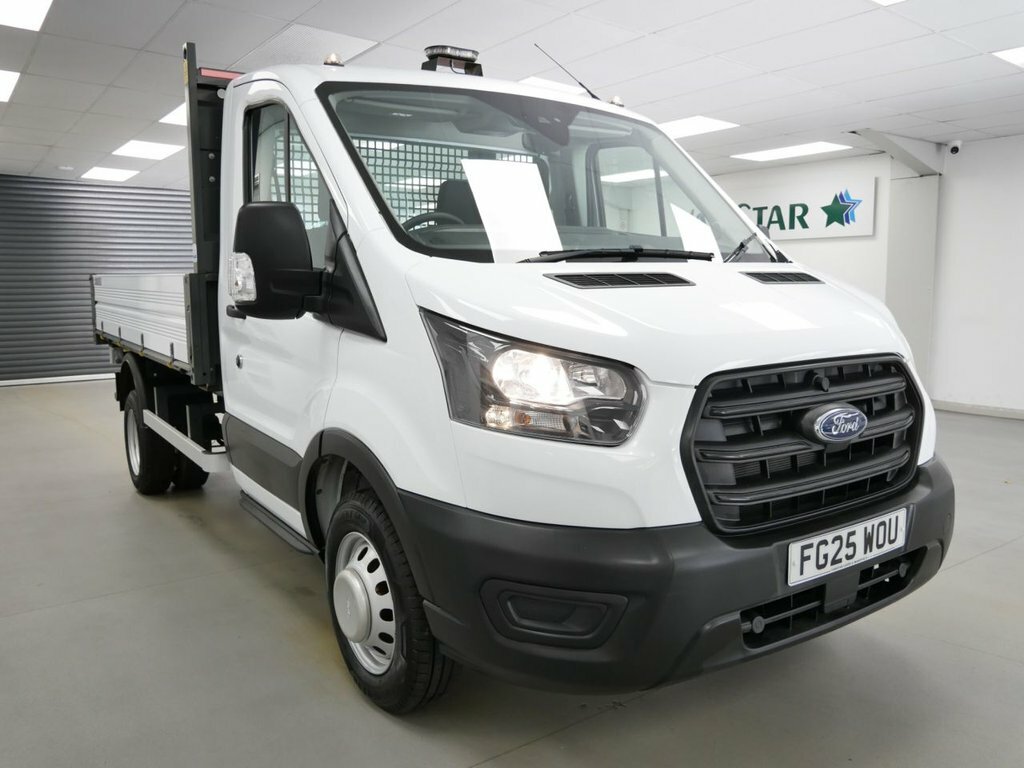Ford Transit Custom 2L 2.0 470 Ecoblue Leader Chassis Cab M FG25WOU White #6