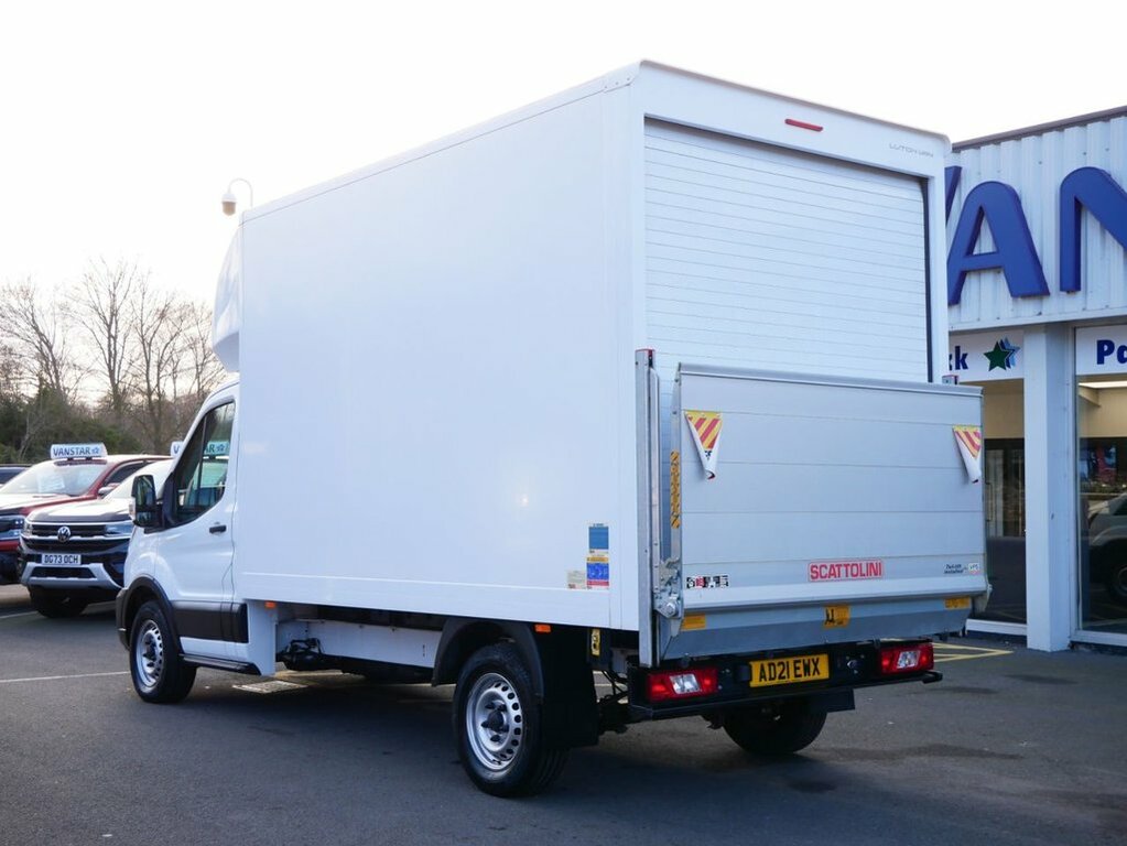 Ford Transit Custom 2L 2.0 350 Ecoblue Leader Chassis Cab M White #5