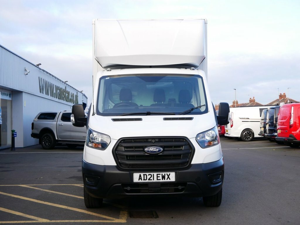 Ford Transit Custom 2L 2.0 350 Ecoblue Leader Chassis Cab M White #4