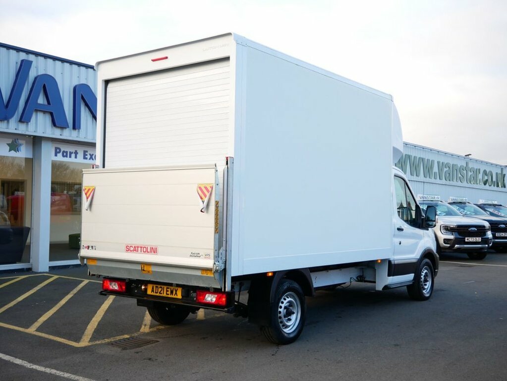 Ford Transit Custom 2L 2.0 350 Ecoblue Leader Chassis Cab M White #2