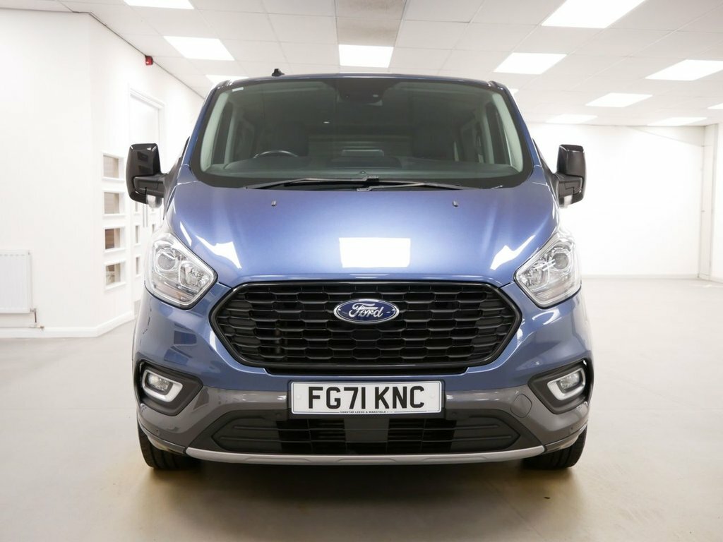 Ford Tourneo Custom 2L 2.0 320 Ecoblue Active Minibus Double Cab D FG71KNC Blue #6