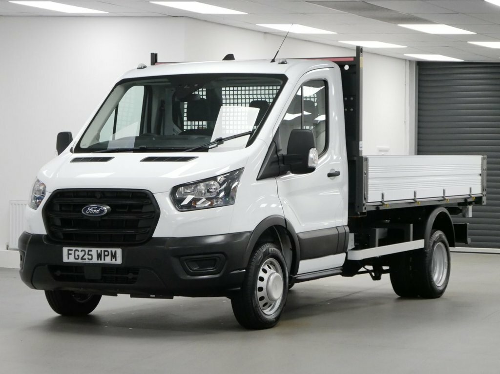 Ford Transit Custom 2L 2.0 470 Ecoblue Leader Chassis Cab M White