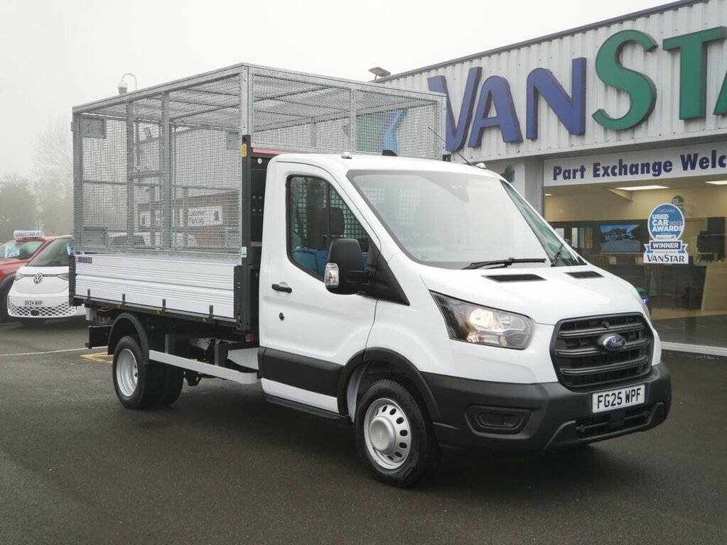 Ford Transit Custom 2L 2.0 470 Ecoblue Leader Chassis Cab M FG25WPF White #5