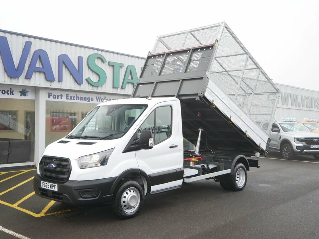 Ford Transit Custom 2L 2.0 470 Ecoblue Leader Chassis Cab M FG25WPF White #4