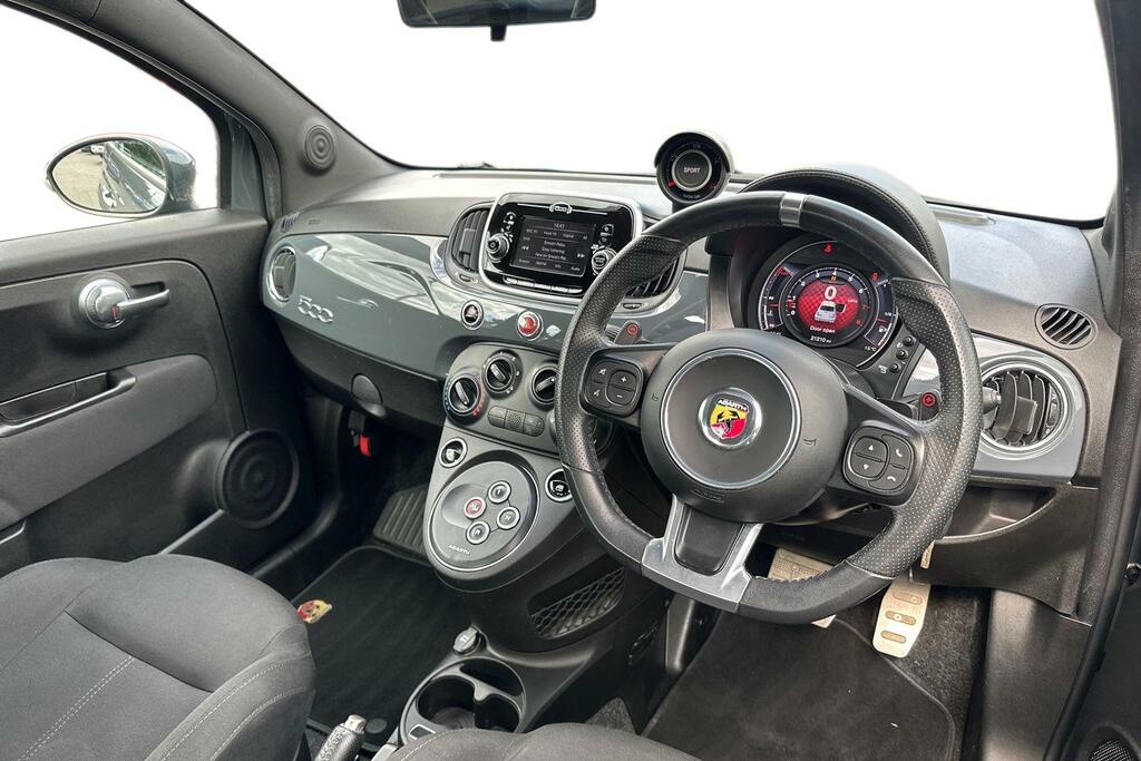 Abarth 500 595 Trofeo Yellow #10