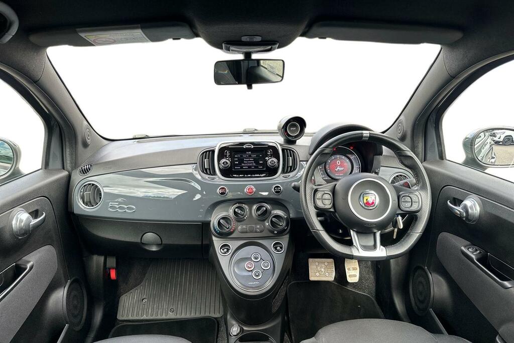 Abarth 500 595 Trofeo Yellow #12