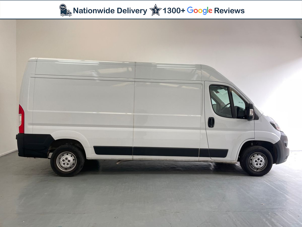 Peugeot Boxer 335 Professional Premium L3 H2 Lwb 2.2 Bluehdi 14 KM73UJO White #3