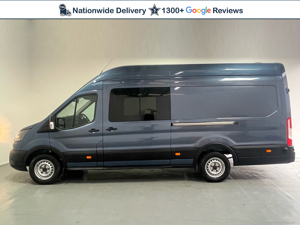 Ford Transit Custom 350 Leader L4 H3 Hybrid 2.0 Ecoblue 130Ps BK72LML Blue #4