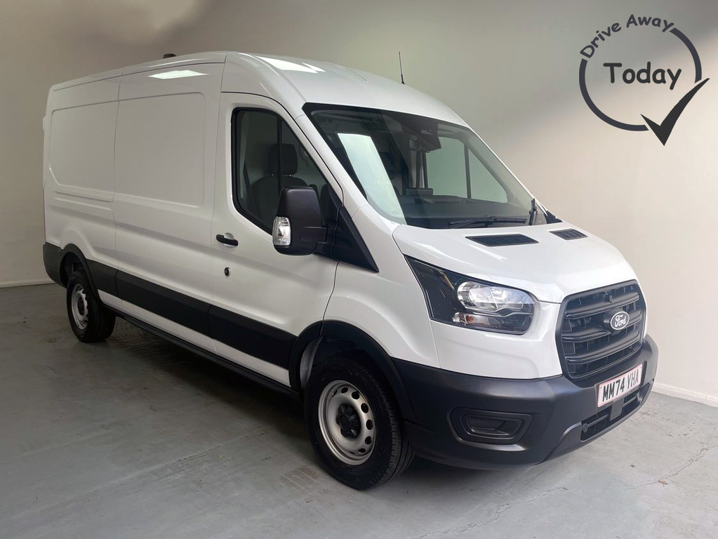 Ford Transit Custom 350 Leader L3 H2 Lwb 2.0 Ecoblue 130Ps MM74YHA White