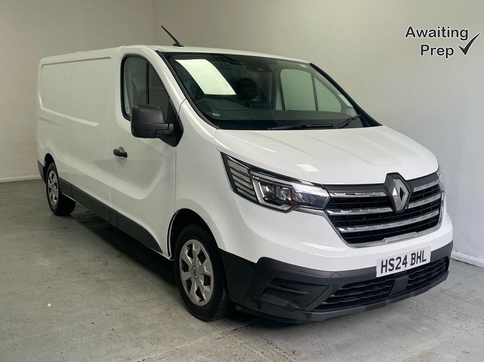 Renault Trafic Ll30 Advance L2 Lwb 2.0L Blue Dci 130Ps HS24BHL White