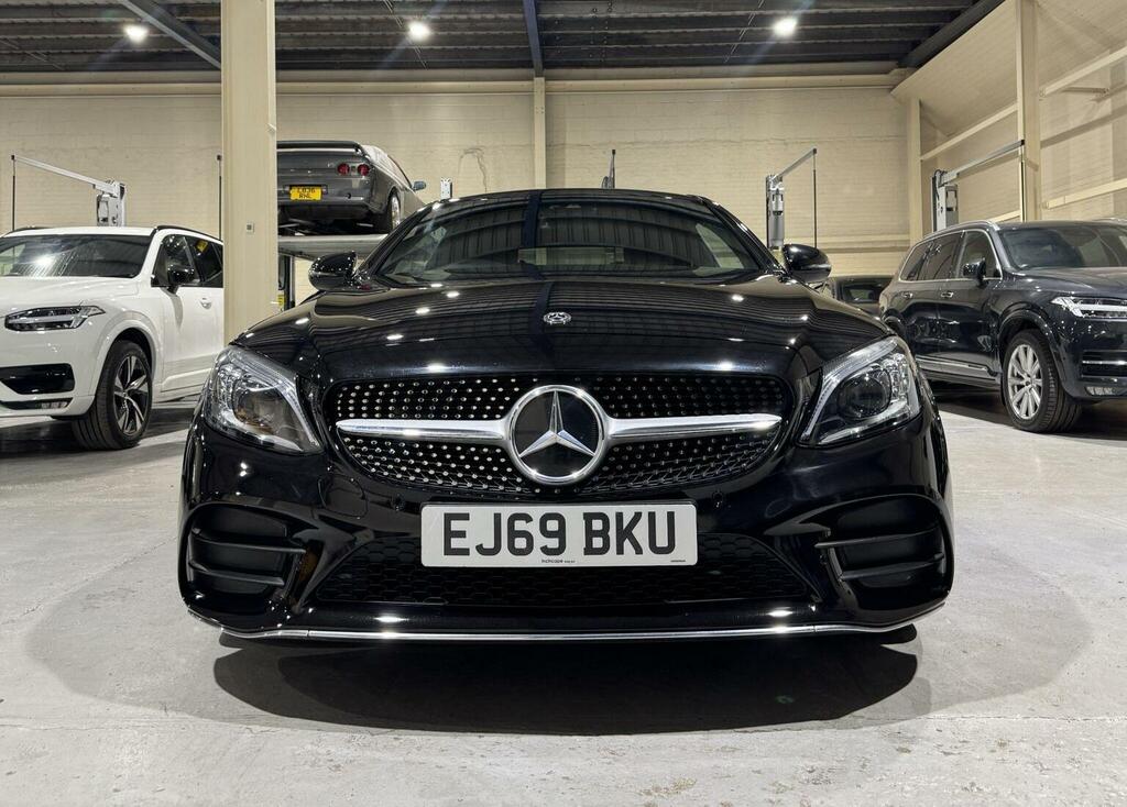 Mercedes-Benz C Class 1.5 C200 Mhev Amg Line Premium G-tronic Euro 6 EJ69BKU Black #2