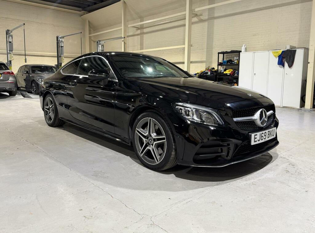 Mercedes-Benz C Class 1.5 C200 Mhev Amg Line Premium G-tronic Euro 6 Black