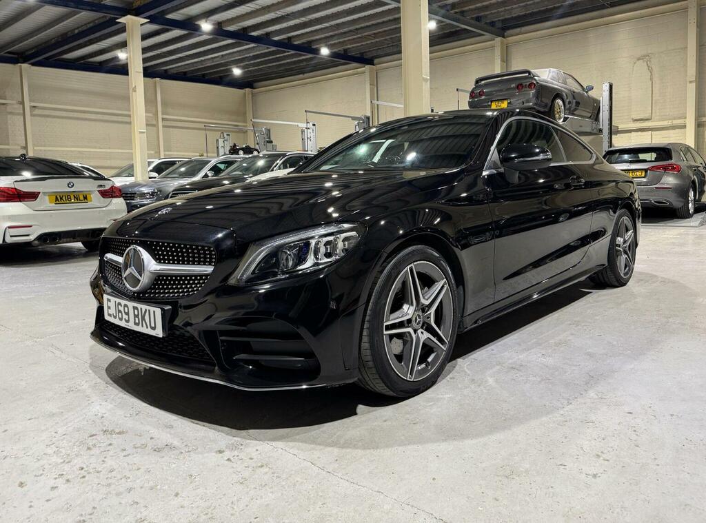 Mercedes-Benz C Class 1.5 C200 Mhev Amg Line Premium G-tronic Euro 6 EJ69BKU Black #4