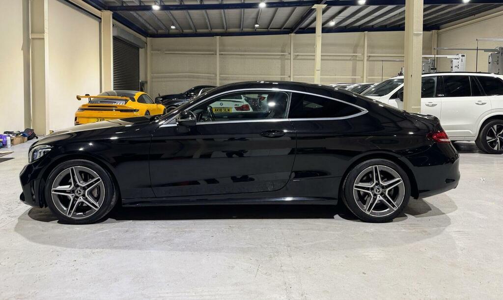 Mercedes-Benz C Class 1.5 C200 Mhev Amg Line Premium G-tronic Euro 6 EJ69BKU Black #5