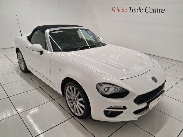 Fiat 124 Spider 1.4 Multiair Lusso Convertible Euro 6 NJ67DPK White #2