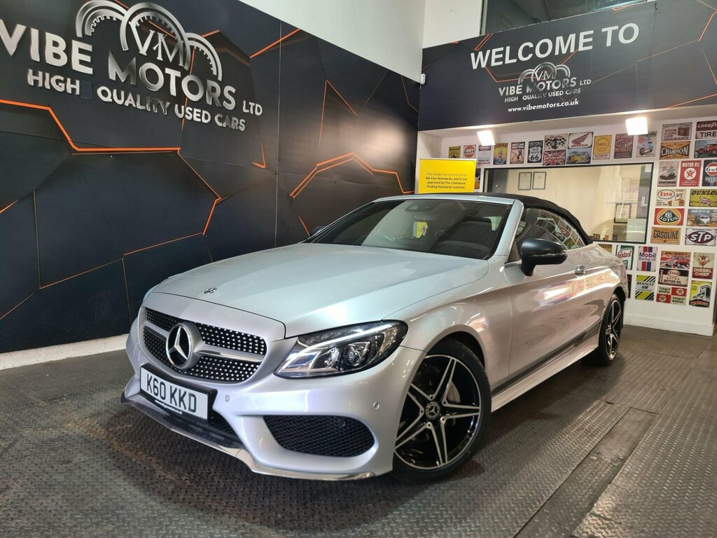 Mercedes-Benz C Class 2.1 C220d Nightfall Edition Cabriolet G Silver