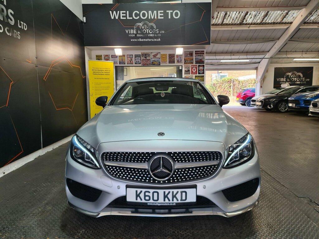 Mercedes-Benz C Class 2.1 C220d Nightfall Edition Cabriolet G K60KKD Silver #2