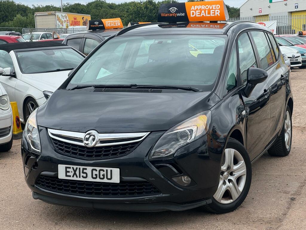 Vauxhall Zafira Tourer 1.4I Turbo Exclusiv Mpv EX15GGU Black #2