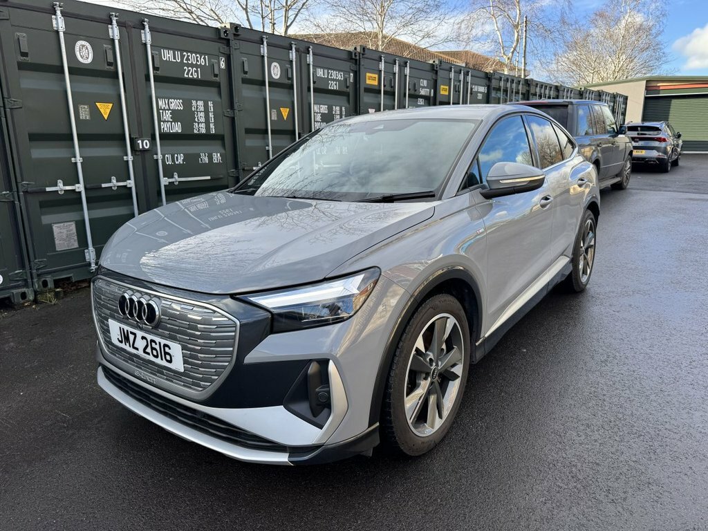 Audi Q4 E Tron Suv Grey