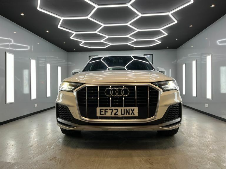 Audi Q7 Tfsi Quattro S Line Mhev White #5