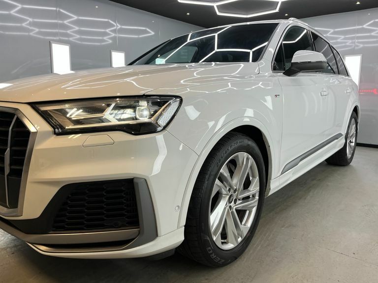 Audi Q7 Tfsi Quattro S Line Mhev White #6